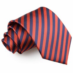 Navy Blue and Red Thin Stripe Tie Navy Blue and Red Thin Stripe Tie