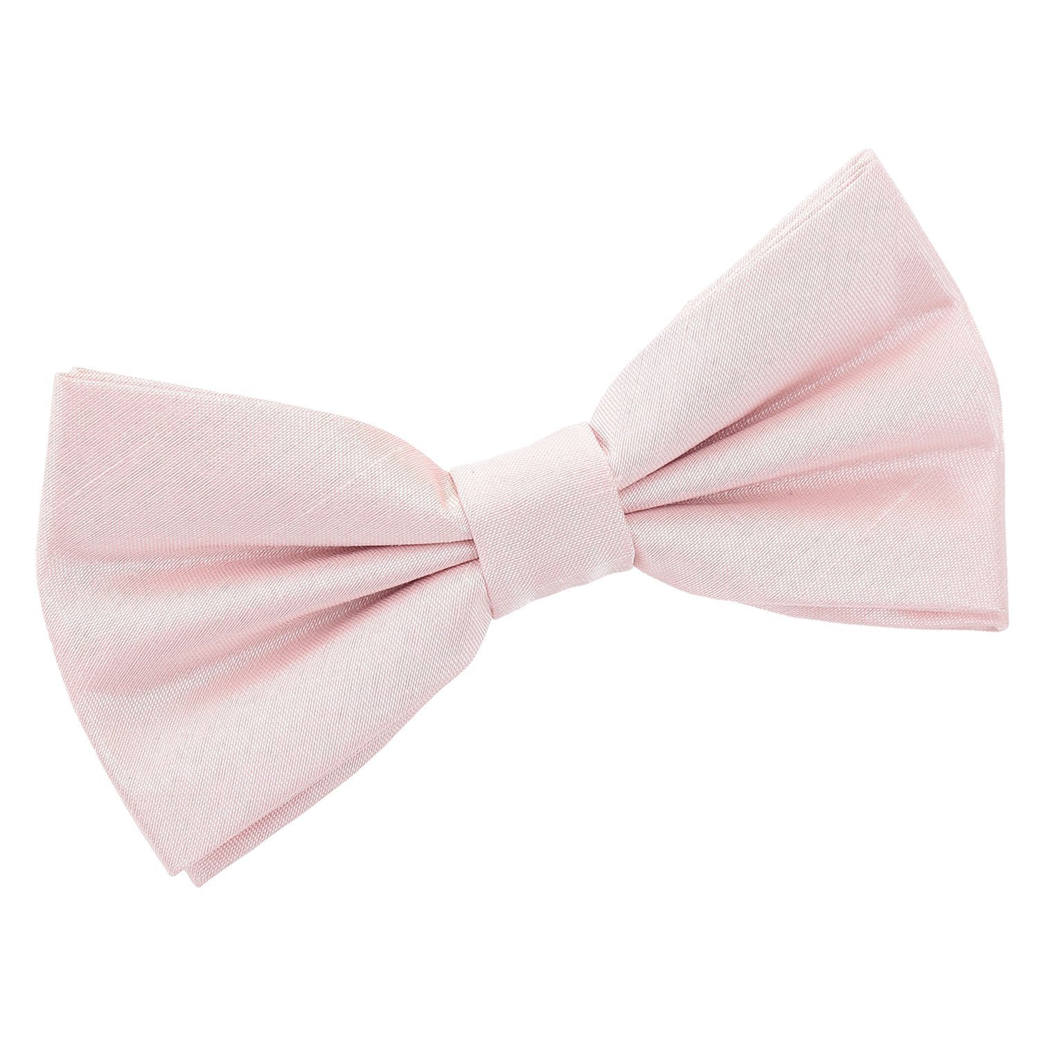 Men's Blush Pink Shantung Bow Tie