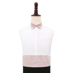 Blush Pink Plain Shantung Cummerbund Blush Pink Plain Shantung Cummerbund