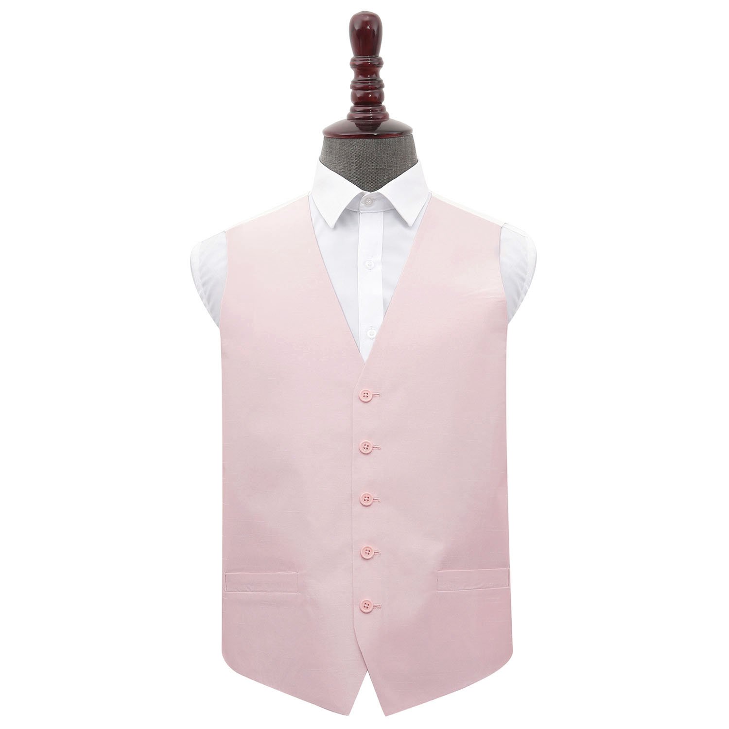 pink waistcoat wedding