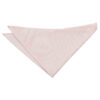 Blush Pink Plain Shantung Pocket Square