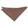 Bronze Plain Shantung Pocket Square