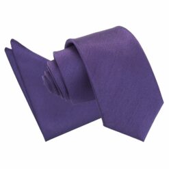 Beige Plain Shantung Slim Tie and Pocket Square Set Beige Plain Shantung Slim Tie and Pocket Square Set