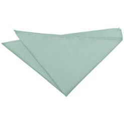 Dusty Green Plain Shantung Pocket Square Dusty Green Plain Shantung Pocket Square