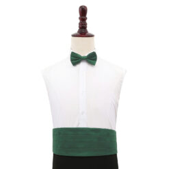 Emerald Green Plain Shantung Cummerbund Emerald Green Plain Shantung Cummerbund