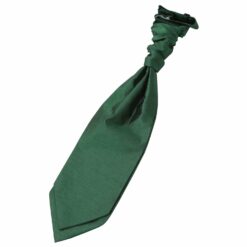 Emerald Green Plain Shantung Pre-Tied Wedding Cravat Emerald Green Plain Shantung Pre-Tied Wedding Cravat