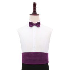 Orchid Plain Shantung Cummerbund Orchid Plain Shantung Cummerbund