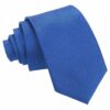 Royal Blue Plain Shantung Slim Tie