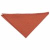 Rust Plain Shantung Pocket Square