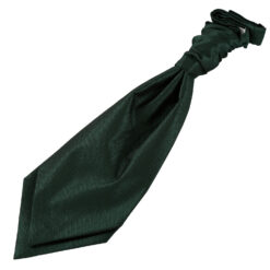Dark Green Solid Check Pre-Tied Wedding Cravat for Boys Dark Green Solid Check Pre-Tied Wedding Cravat for Boys