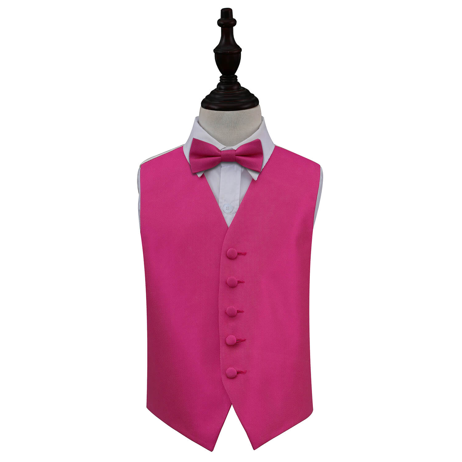 pink waistcoat wedding