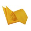 Sunflower Gold Solid Check Tie and Pocket Square Set