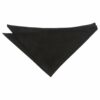 Black Suede Pocket Square