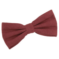 Brown Suede Pre-Tied Bow Tie Brown Suede Pre-Tied Bow Tie