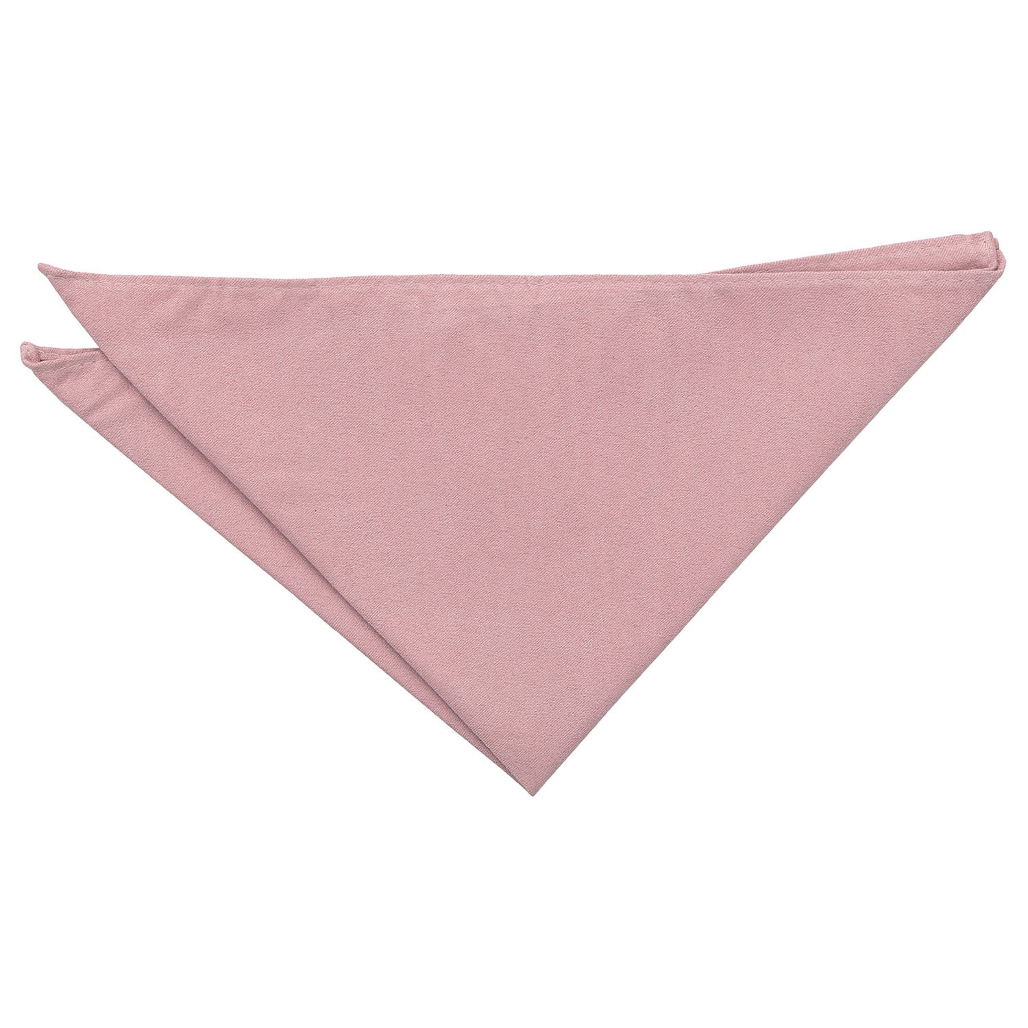 Dusty Pink Suede Pocket Square