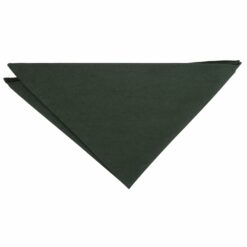 Hunter Green Suede Pocket Square Hunter Green Suede Pocket Square