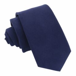 Indigo Suede Slim Tie Indigo Suede Slim Tie