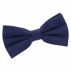 Indigo Suede Pre-Tied Bow Tie