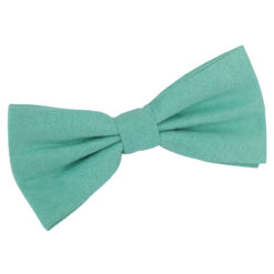 Neo Mint Suede Pre-Tied Bow Tie Neo Mint Suede Pre-Tied Bow Tie