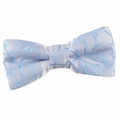 Baby Blue Swirl Pre-Tied Bow Tie for Boys Baby Blue Swirl Pre-Tied Bow Tie for Boys