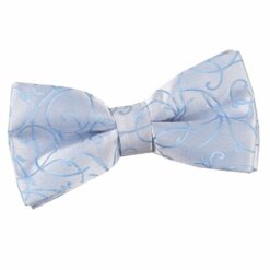 Baby Blue Swirl Pre-Tied Bow Tie Baby Blue Swirl Pre-Tied Bow Tie