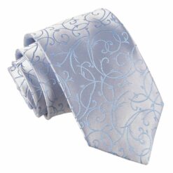 Baby Blue Swirl Tie