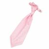 Baby Pink Swirl Pre-Tied Wedding Cravat