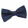 Baby Blue Swirl Pre-Tied Bow Tie