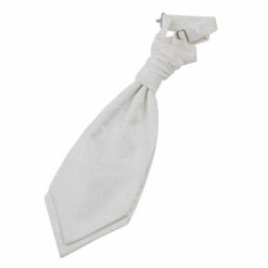 Ivory Swirl Pre-Tied Wedding Cravat for Boys Ivory Swirl Pre-Tied Wedding Cravat for Boys