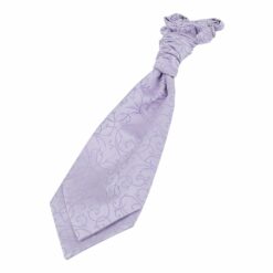 Lilac Swirl Pre-Tied Wedding Cravat for Boys Lilac Swirl Pre-Tied Wedding Cravat for Boys