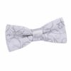 Black Swirl Pre-Tied Bow Tie for Boys