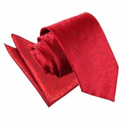 Burgundy Swirl Tie and Pocket Square Set Burgundy Swirl Tie and Pocket Square Set