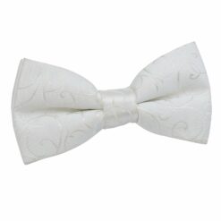 Black Swirl Pre-Tied Bow Tie for Boys Black Swirl Pre-Tied Bow Tie for Boys