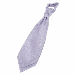 Lilac Swirl Pre-Tied Wedding Cravat Lilac Swirl Pre-Tied Wedding Cravat