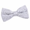 Black Swirl Pre-Tied Bow Tie for Boys