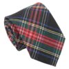 Red and Green Tartan Plaid Tie