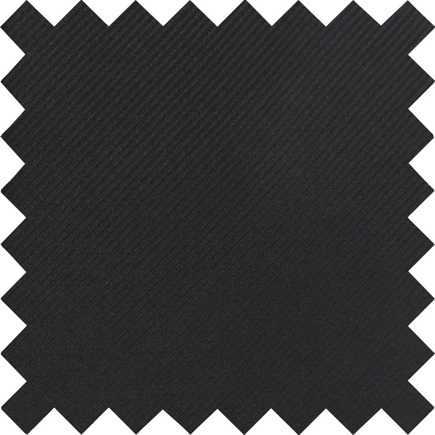 Black Plain Twill Swatch