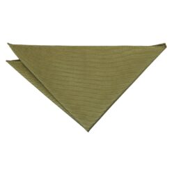 Olive Green Plain Twill Pocket Square Olive Green Plain Twill Pocket Square