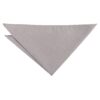 Desert Taupe Plain Twill Pocket Square