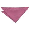 Grape Plain Twill Pocket Square