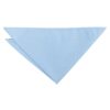 Ice Blue Plain Twill Pocket Square