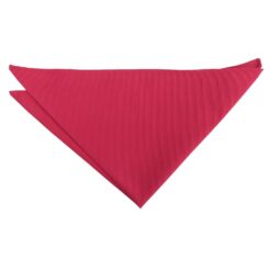 Jester Red Plain Twill Pocket Square