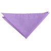 Lilac Plain Twill Pocket Square