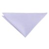 Pastel Lilac Plain Twill Pocket Square