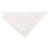 Pearled Ivory Plain Twill Pocket Square
