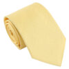 Daffodil Yellow Plain Twill Tie