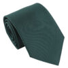 Dark Green Plain Twill Tie