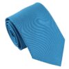 Azure Blue Plain Twill Tie