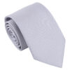 Glacier Grey Plain Twill Tie