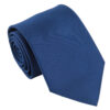 Navy Blue Plain Twill Tie